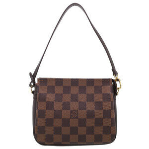 Louis Vuitton Damier Ebene Brown Truth Makeup Accessory Clutch Bag